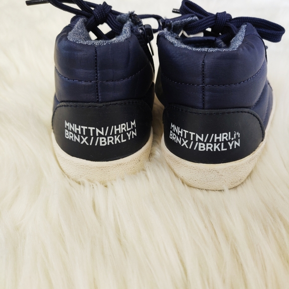 New Zara toddler zipper hi top sneakers - Picture 5 of 5